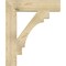 Ekena Millwork Merced Block Rough Sawn Bracket, Douglas Fir, 6"W x 30"D x 36"H BKT06X30X36MRC05RDF - alternate 2